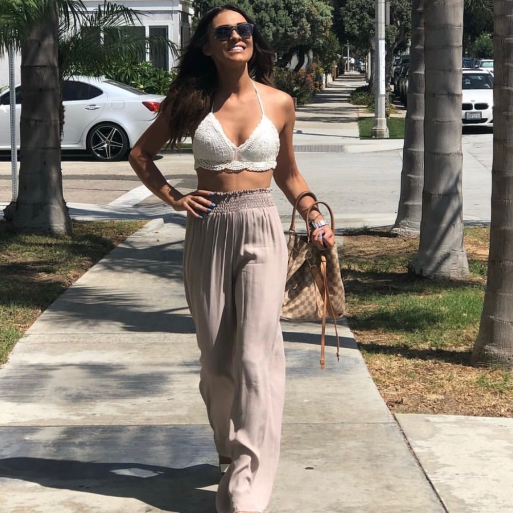 Knit crop top